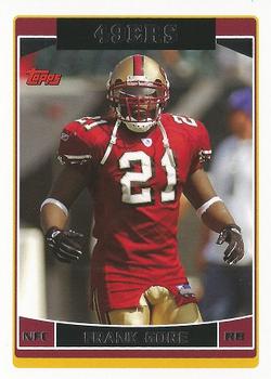 2006 Topps San Francisco 49ers #SF4 Frank Gore Front
