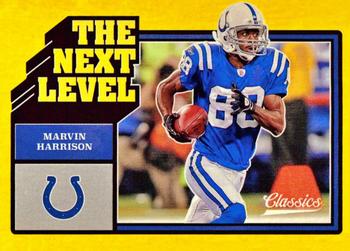 2017 Panini Classics - The Next Level Gold #NL-MH Marvin Harrison Front