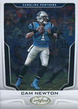 2017 Panini Certified #1 Cam Newton Front