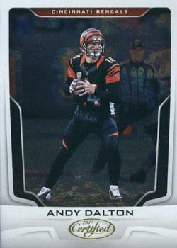 2017 Panini Certified #14 Andy Dalton Front
