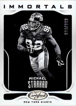 2017 Panini Certified #116 Michael Strahan Front