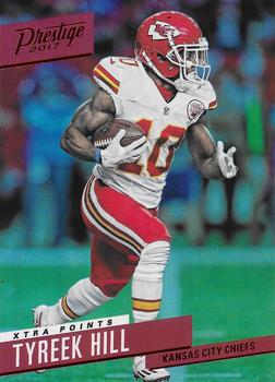 2017 Panini Prestige - Xtra Points Red #32 Tyreek Hill Front