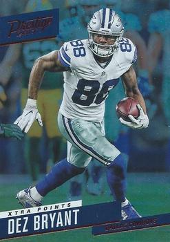 2017 Panini Prestige - Xtra Points Red #72 Dez Bryant Front