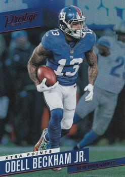 2017 Panini Prestige - Xtra Points Red #92 Odell Beckham Jr. Front