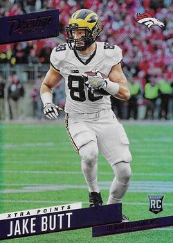 2017 Panini Prestige - Xtra Points Red #279 Jake Butt Front