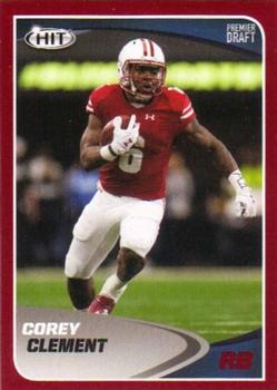 2017 SAGE HIT - Red #1 Corey Clement Front