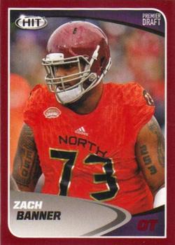 2017 SAGE HIT - Red #34 Zach Banner Front