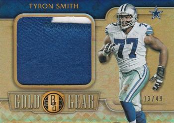 2017 Panini Gold Standard - Gold Gear Prime #13 Tyron Smith Front