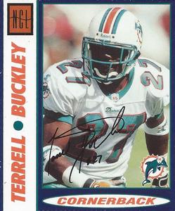 1999 Norwegian Cruise Line Miami Dolphins #NNO Terrell Buckley Front