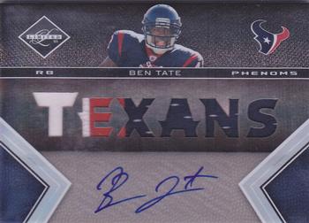 2010 Panini Limited #218 Ben Tate  Front