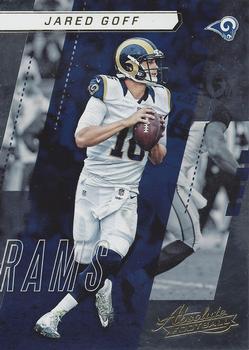 2017 Panini Absolute #3 Jared Goff Front