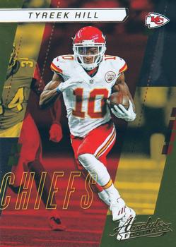 2017 Panini Absolute #14 Tyreek Hill Front
