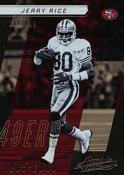 2017 Panini Absolute #107 Jerry Rice Front