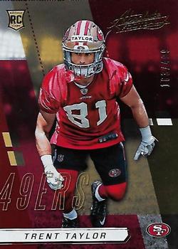 2017 Panini Absolute #163 Trent Taylor Front