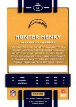 2017 Donruss - Jersey Number #56 Hunter Henry Back