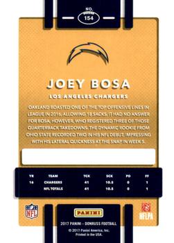 2017 Donruss - Jersey Number #154 Joey Bosa Back