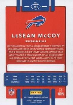 2017 Donruss - Jersey Number #158 LeSean McCoy Back