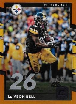 2017 Donruss - Jersey Number #256 Le'Veon Bell Front