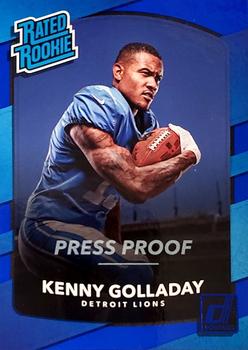 2017 Donruss - Press Proof Blue #325 Kenny Golladay Front