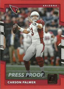 2017 Donruss - Press Proof Red #67 Carson Palmer Front