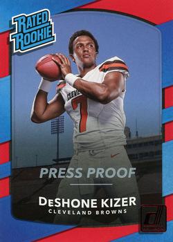 2017 Donruss - Press Proof Red #304 DeShone Kizer Front