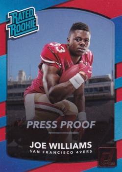 2017 Donruss - Press Proof Red #308 Joe Williams Front