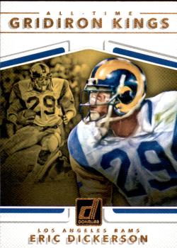 2017 Donruss - All-Time Gridiron Kings #15 Eric Dickerson Front
