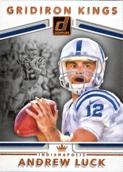 2017 Donruss - Gridiron Kings #39 Andrew Luck Front