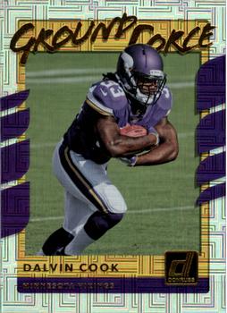 2017 Donruss - Ground Force #17 Dalvin Cook Front