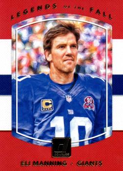 2017 Donruss - Legends of the Fall #17 Eli Manning Front