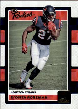 2017 Donruss - The Rookies #25 D'Onta Foreman Front
