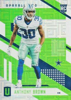 2017 Panini Unparalleled - Lime Green #101 Anthony Brown Front