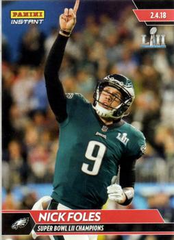 2017 Panini Instant NFL #519 Nick Foles Front