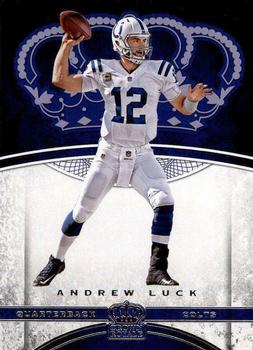 2017 Panini Crown Royale #24 Andrew Luck Front