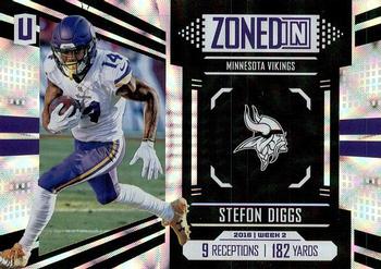 2017 Panini Unparalleled - Zoned In #ZI-2 Stefon Diggs Front