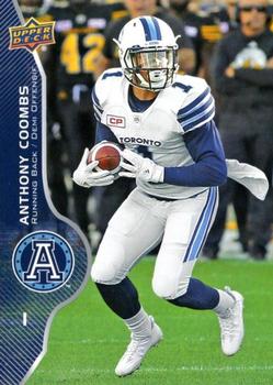 2017 Upper Deck CFL #9 Anthony Coombs Front