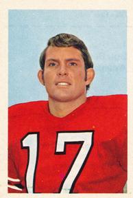 1971 NFLPA Wonderful World Stamps #1 Bob Berry Front