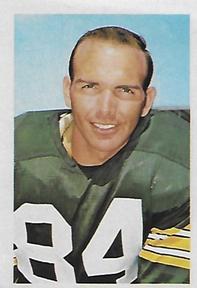 1971 NFLPA Wonderful World Stamps #139 Carroll Dale Front
