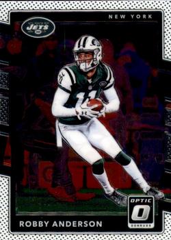 2017 Donruss Optic #13 Robby Anderson Front