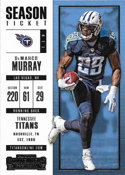 2017 Panini Contenders #23 DeMarco Murray Front