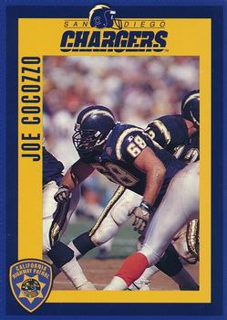 1994 San Diego Chargers Police #17 Joe Cocozzo Front