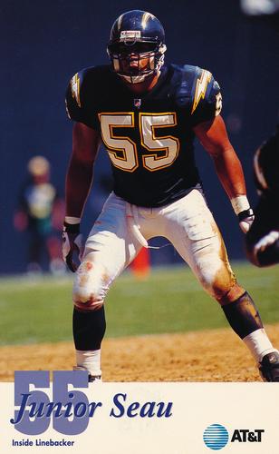 1995 San Diego Chargers #NNO Junior Seau Front