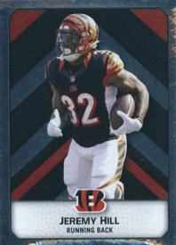 2017 Panini Stickers #86 Jeremy Hill Front