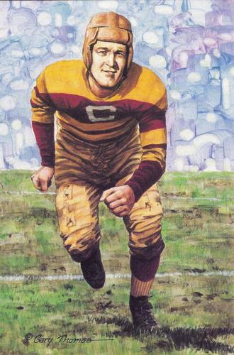 1990 Goal Line Hall of Fame Art Collection #35 Guy Chamberlin Front