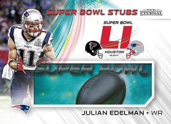 2017 Panini Eternal - Super Bowl Stubs #PE-SB5 Julian Edelman Front
