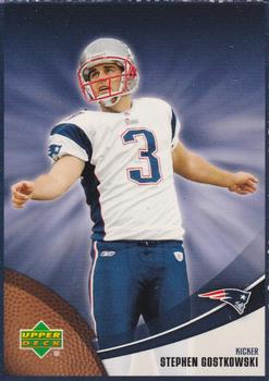 2007 Upper Deck Boston Globe New England Patriots #9 Stephen Gostkowski Front