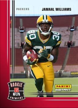 2017 Panini Instant NFL - Rookie Premiere RPS #RPS-38 Jamaal Williams Front