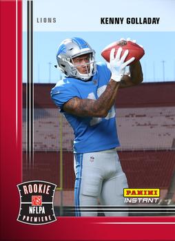 2017 Panini Instant NFL - Rookie Premiere RPS #RPS-40 Kenny Golladay Front