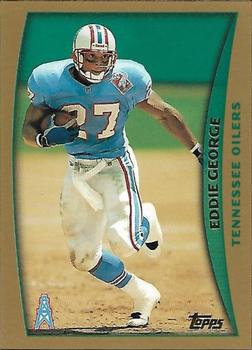 1998 Topps - Pre-Production #PP2 Eddie George Front