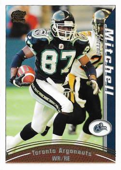 2004 Pacific CFL #95 Derrell Mitchell Front